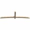 Ekena Millwork Bellingham Rough Sawn Timber Gable Bracket, Douglas Fir, 108"W x 31 1/2"H x 4"D x 4"F, 7/12 Pitch GBW108X31X0404BEL00RDF - alternate 3